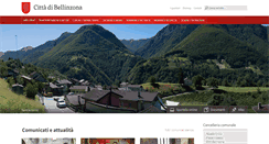 Desktop Screenshot of bellinzona.ch